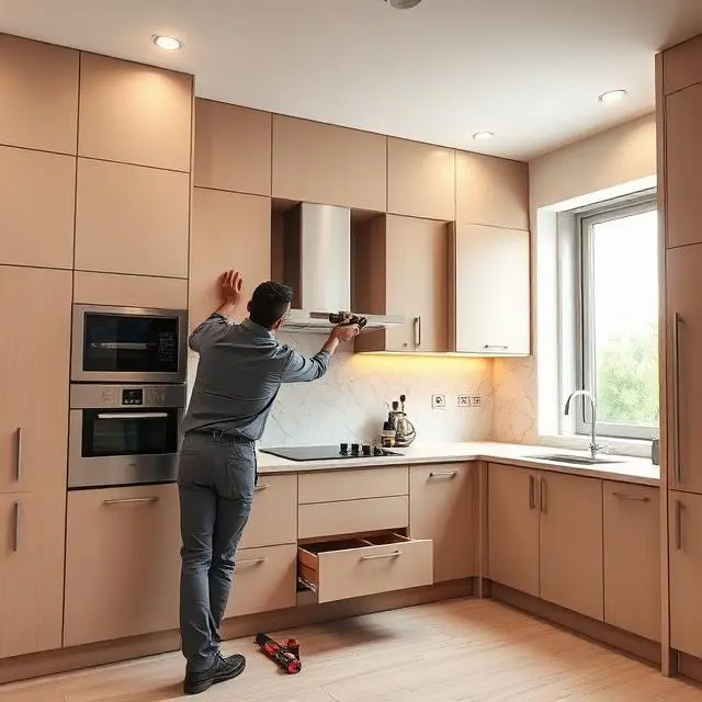 Modular Kitchen Installation
